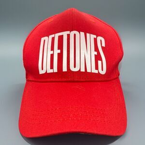 Deftones Red Music Rock Band Logo Adjustable Hat Cap